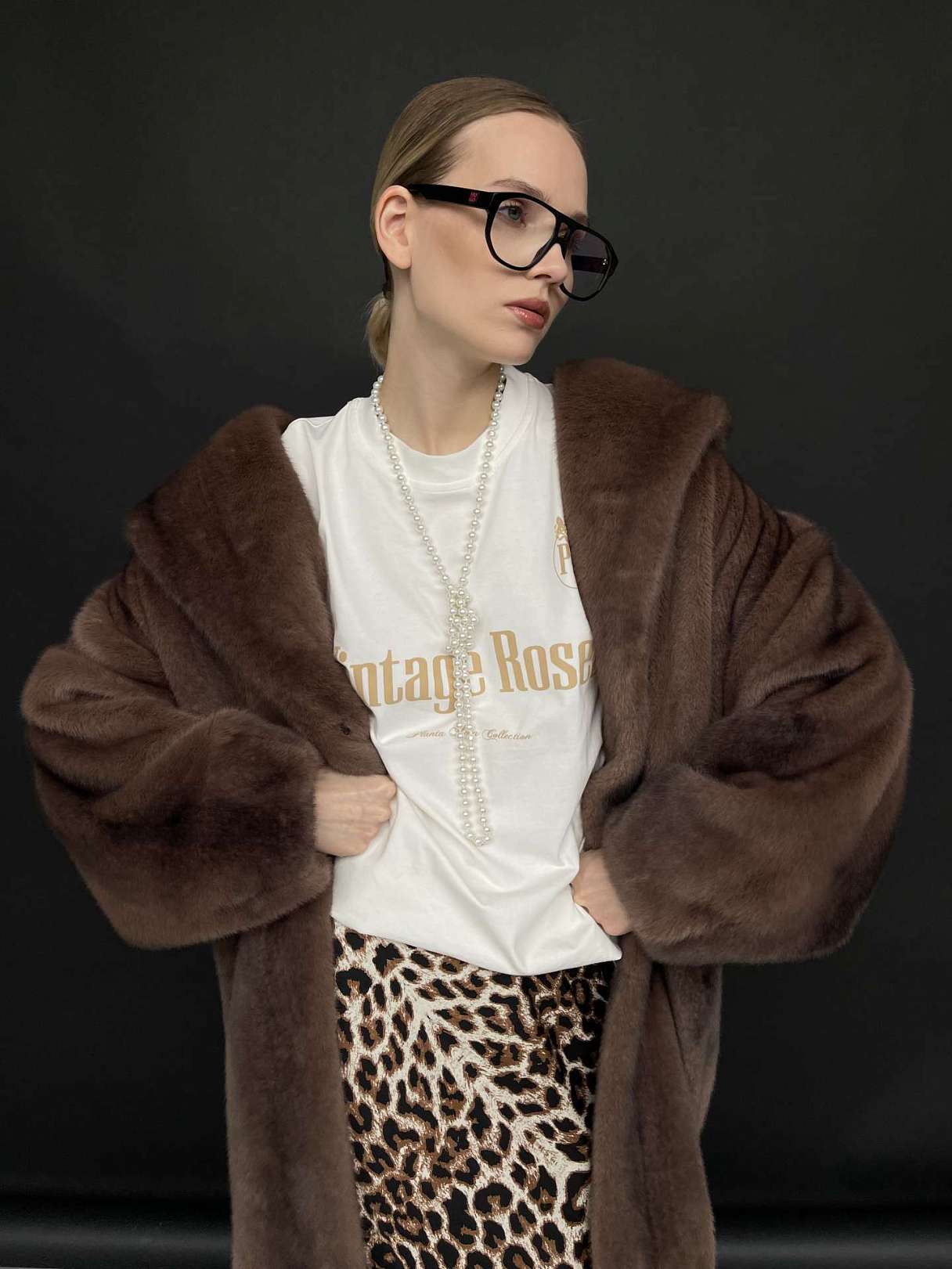 Шуба кокон макси ALISIA HIT 1500362063 купить за 35 700 ₽ в